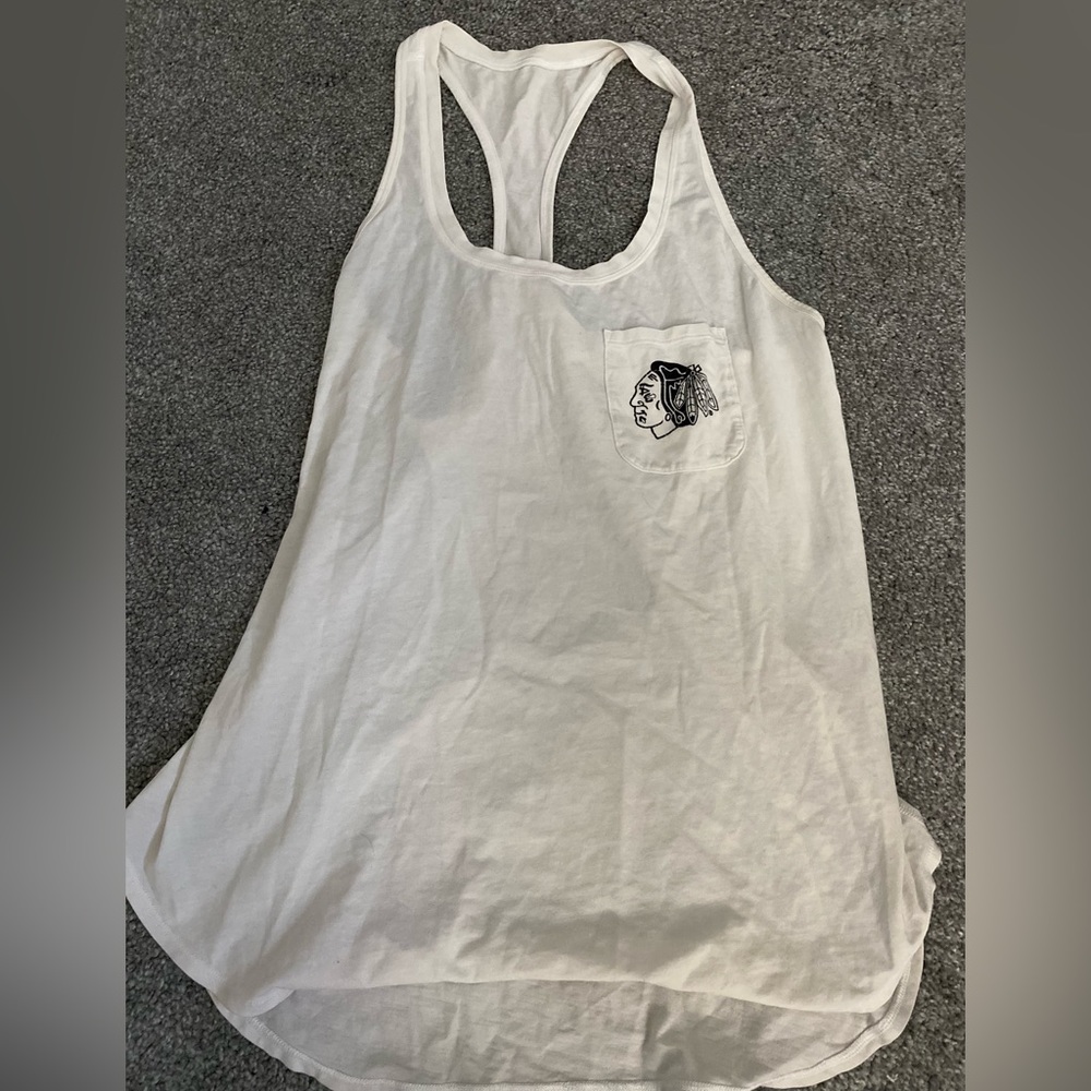 Lululemon Chicago Black Hawks tank top size 8